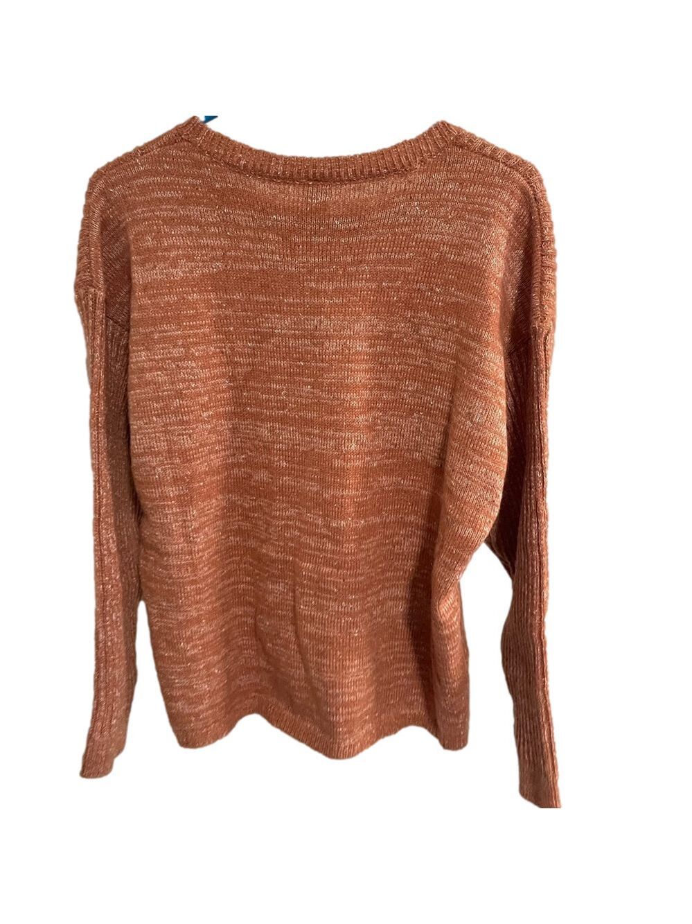 Sew In Love Chunky Crew Neck Sweater Womens Small Textured Fisherman Cable Knit - Picture 9 of 10